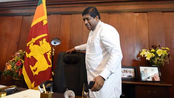 Министр иностранных дел Шри-Ланки Рави Карунанаяке. Архивное фото