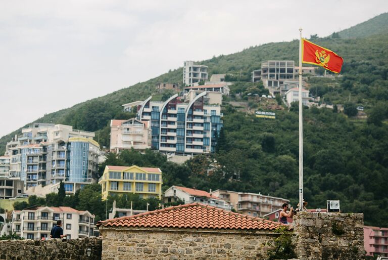 Старый город в Будве, Черногория Старый город в Будве, Черногория