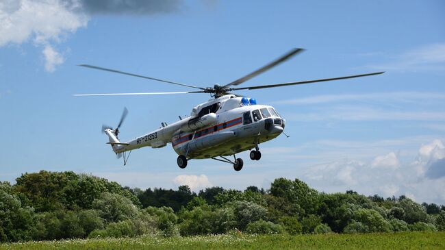Вертолет МЧС России. Архивное фото