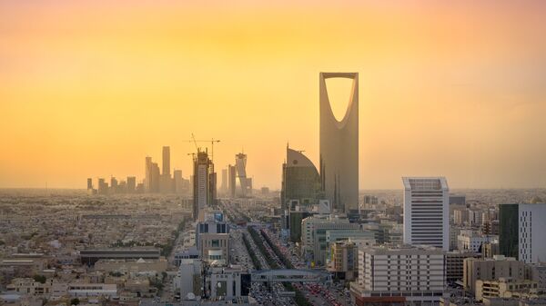 Королевская башня в столица Саудовской Аравии Эр-Рияде . Архивное фото