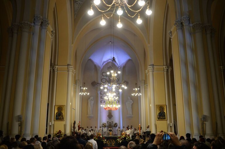 Римско-католический кафедральный собор Непорочного зачатия Пресвятой Девы Марии в Москве Римско-католический кафедральный собор Непорочного зачатия Пресвятой Девы Марии в Москве