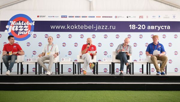 Пресс-конференция, посвященная открытию фестиваля Koktebel Jazz Party