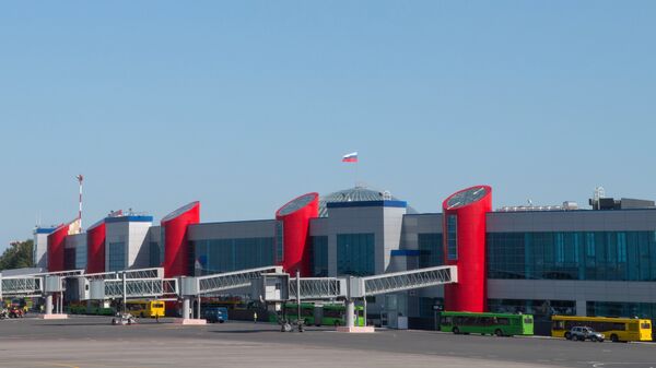 Новый терминал калининградского аэропорта Храброво. Архивное фото