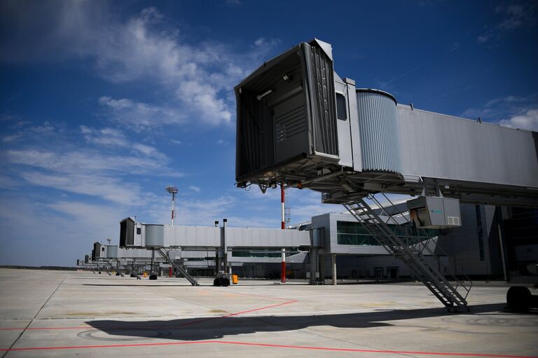 Строящийся новый международный аэропорт Платов в Ростовской области