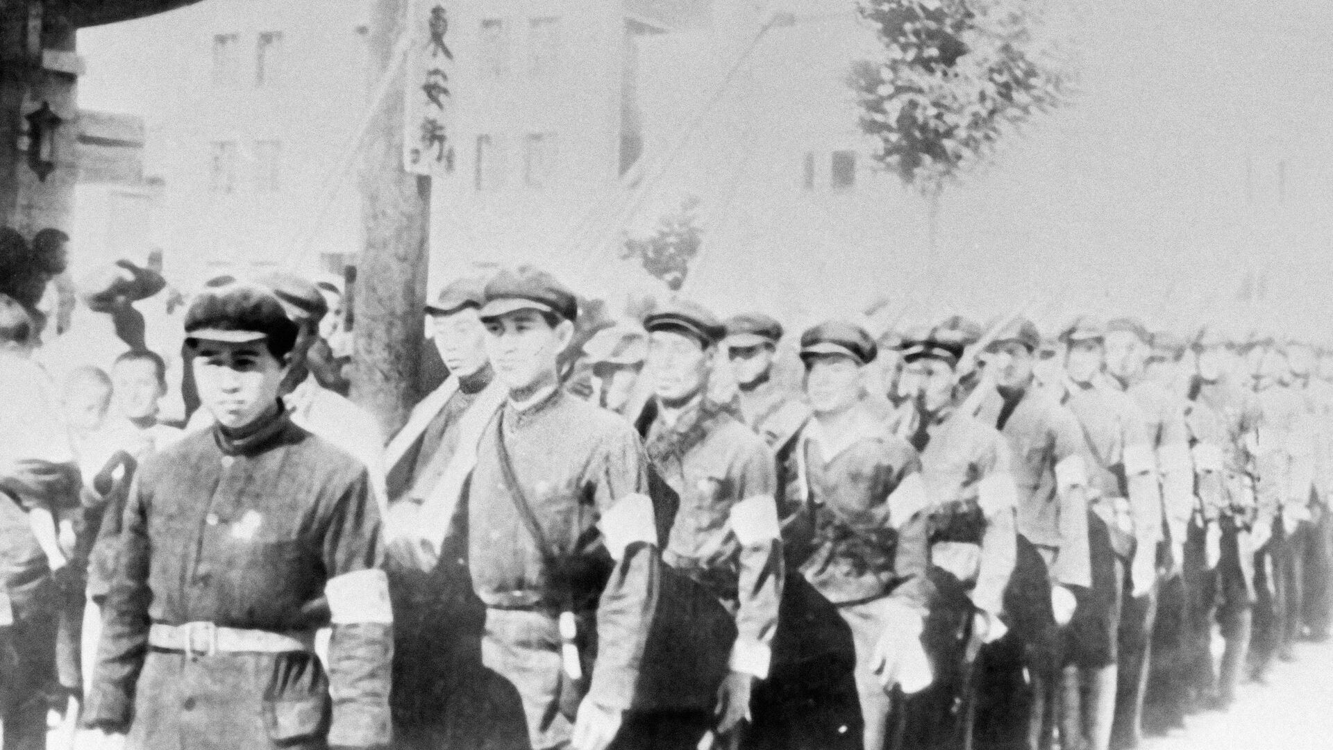 Рабоче-крестьянские отряды Китая во время борьбы с японскими захватчиками - РИА Новости, 1920, 18.09.2021