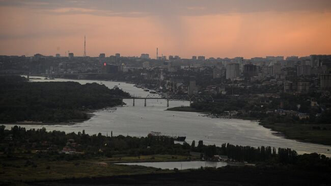 Вид на реку Дон и город Ростов-на-Дону. Архивное фото