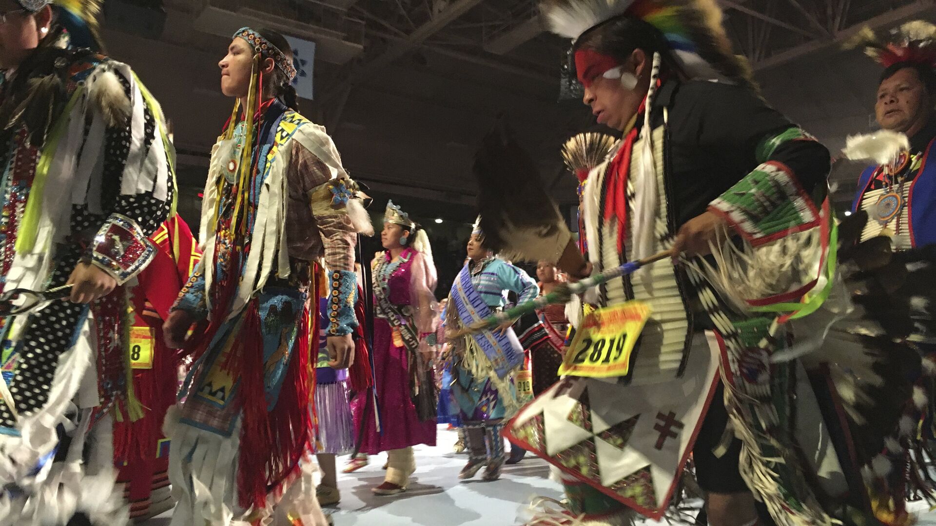 Фольклорный фестиваль индейцев Gathering of Nations в Альбукерке. 28 апреля 2017  - РИА Новости, 1920, 02.07.2019