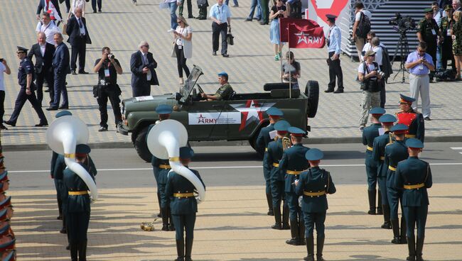 Открытие международного военно-технического форума Армия-2017