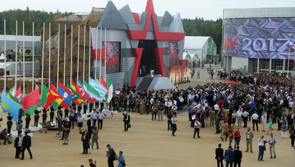 Международный военно-технический форум Армия-2017 в Московской области