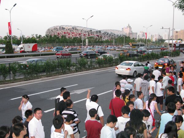 КНР, Пекин, Олимпиада-2008, репетиция открытия