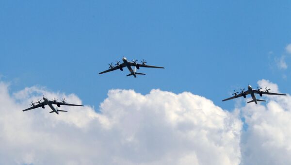 Самолеты Ту-95МС. Архивное фото