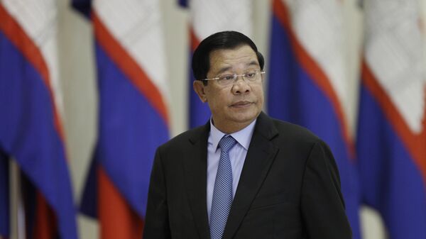 Премьер-министр Королевства Камбоджа Хун Сен. Архивное фото