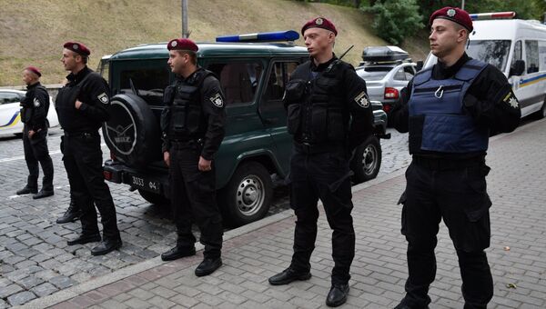 Сотрудники киевской полиции. Архивное фото