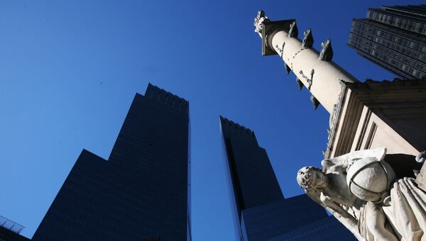 Памятник Христофору Колумбу в Нью-Йорке. Архивное фото