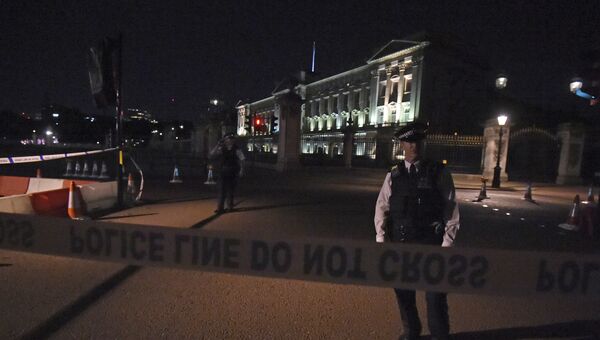Полиция возле Букингемского дворца в Лондоне. Архивное фото