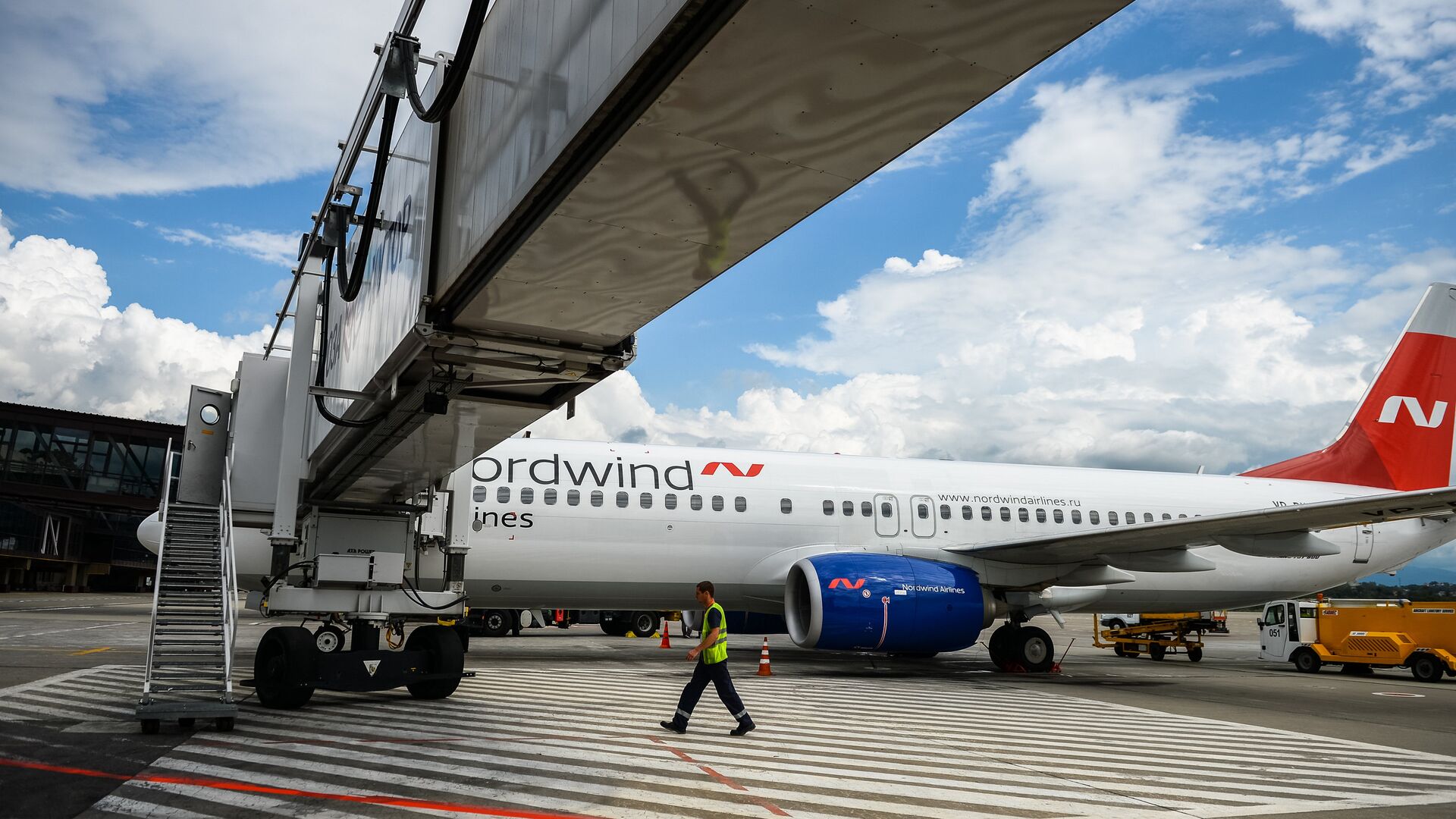 Самолет Boeing 737 авиакомпании Nordwind Airlines - РИА Новости, 1920, 08.02.2023