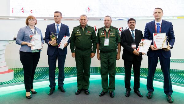 Награждение участников форума Армия-2017 по номинациям. 26 августа 2017