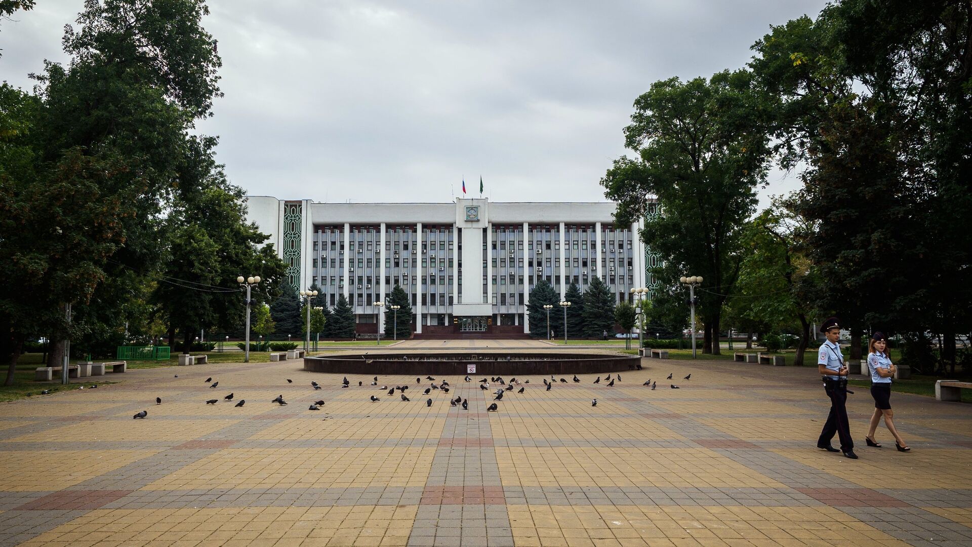 Здание Администрации Республики Адыгея в Майкопе - РИА Новости, 1920, 28.02.2022