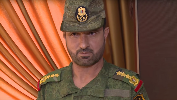 Бригадный генерал сирийской армии Сухель Аль-Хасан. Архивное фото