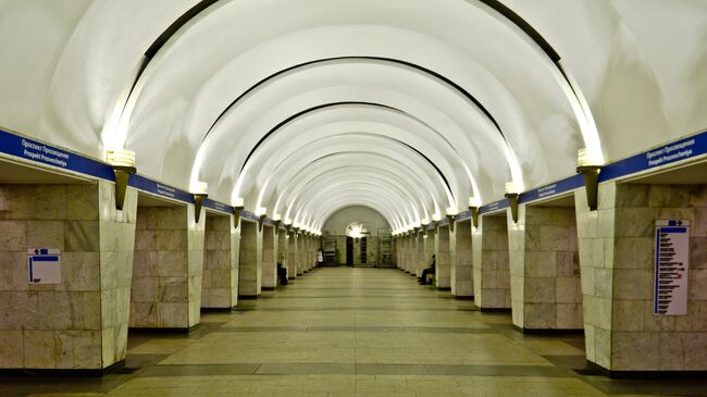 Станция Проспект Просвещения Петербургского метрополитена