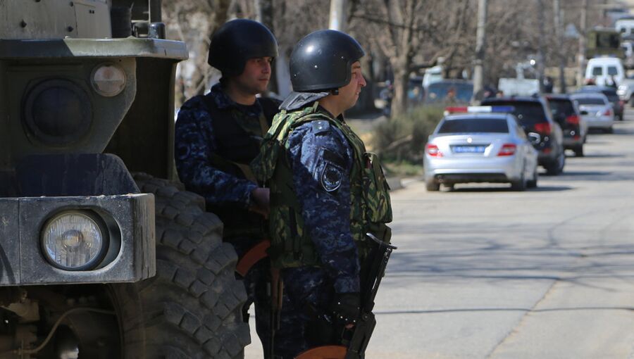 Сотрудники полиции Дагестана