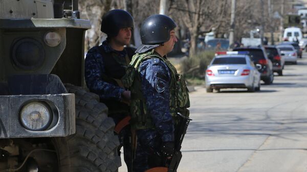 Сотрудники полиции Дагестана. Архивное фото