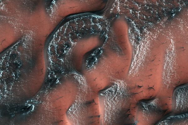 Снежные дюны на Марсе
