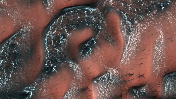 Снежные дюны на Марсе