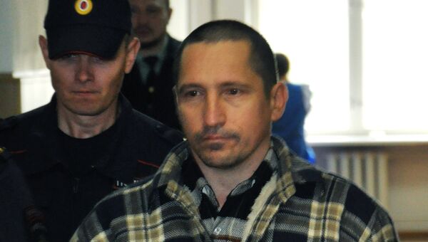 Сергей Егоров во время судебного заседания
