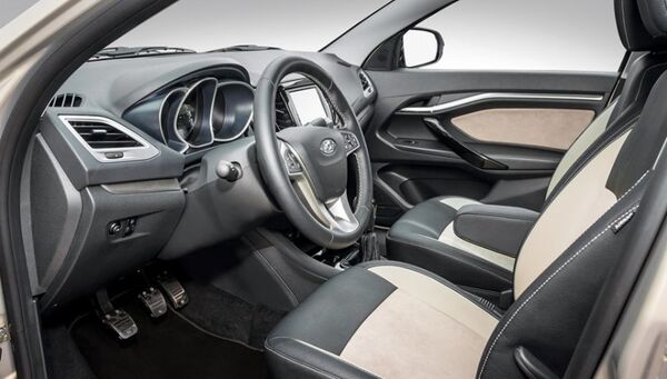 Салон автомобиля Lada Vesta Exclusive