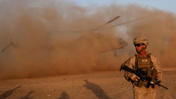Американский военный в Афганистане. Архивное фото