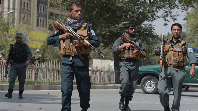 Силы безопасности Афганистана. Архивное фото