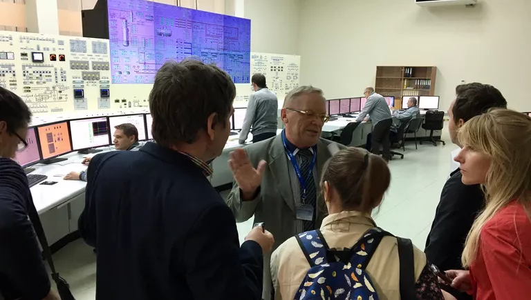 Пресс-тур на строящуюся БелАЭС неподалеку от города Островец Пресс-тур на строящуюся БелАЭС неподалеку от города Островец