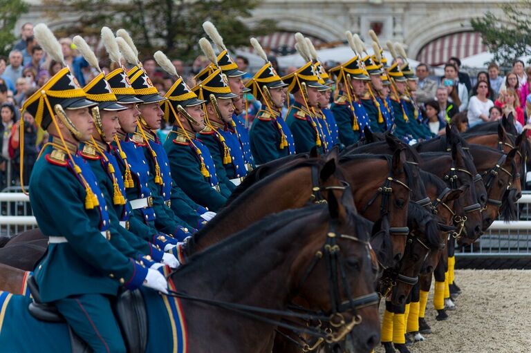 День лошади на фестивале Спасская башня День лошади на фестивале Спасская башня