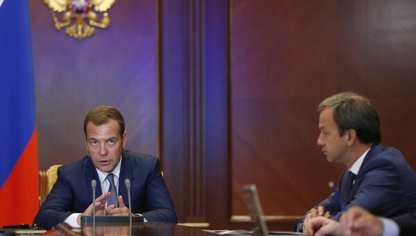 Дмитрий Медведев проводит заседание по стратегическому развитию и приоритетным проектам. 30 августа 2017