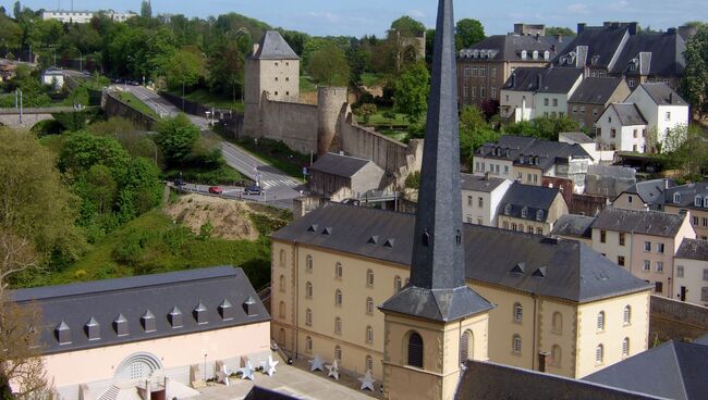 Люксембург. Церковь Ионна  Крестителя