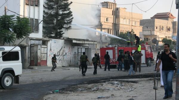 Столкновения в секторе Газа. Архив
