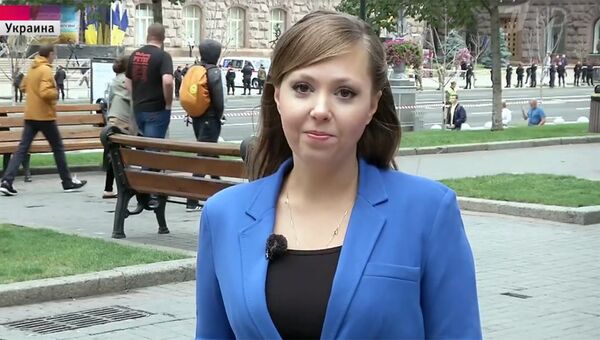 Журналист Первого канала Анна Курбатова