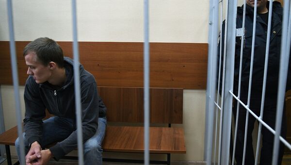 Корней Макаров в Хамовническом суде. 30 августа 2017