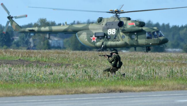 Подготовка к совместным учениям вооруженных сил России и Белоруссии Запад-2017. Архивное фото