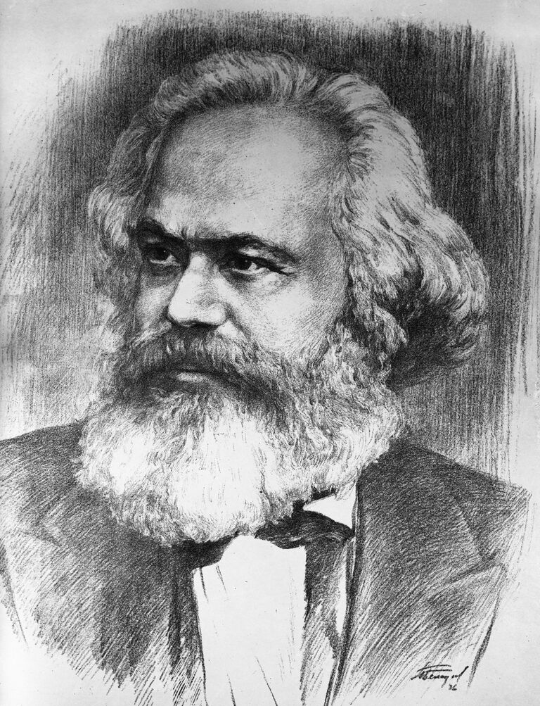 Портрет Карла Маркса