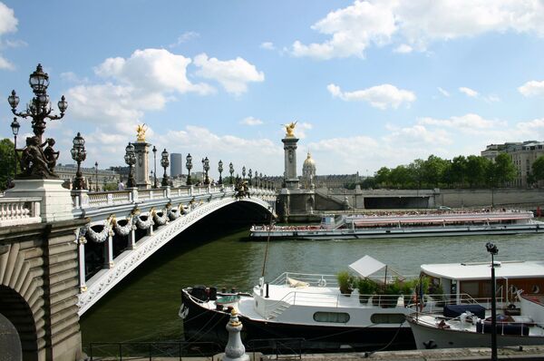 Мост Александра III в Париже. Архив