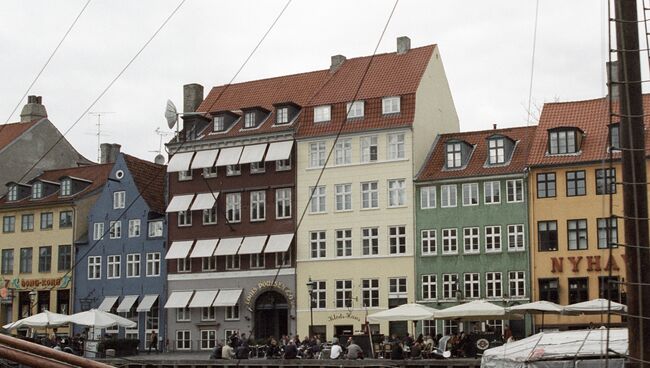 Набережная канала в Копенгагене. Архивное фото