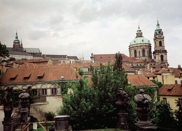 Район Мала Страна в Праге.