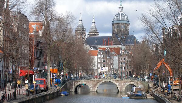 Старый центр Амстердама