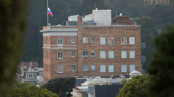 Здание Генерального консульства Российской Федерации в Сан-Франциско. Архивное фото