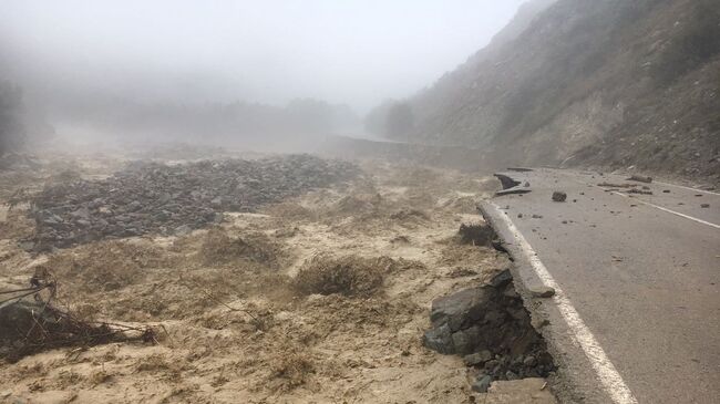 Сход селя в Эльбрусском районе
