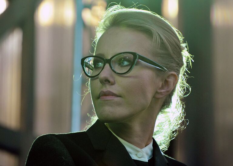 Телеведущая Ксения Собчак