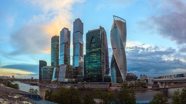 Вид на Международный деловой центр Москва-Сити. Архивное фото