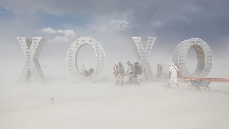 Фестиваль Burning Man в Неваде